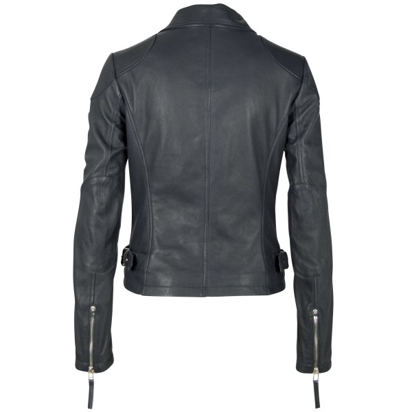 Geaca de Piele Naturala Dama Gipsy Neagra GGPasja LNV – IMBRACAMINTE — fotografia 2