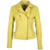 Geaca de Piele Naturala Dama Gipsy Galbena GGPasja LNV Geaca de Piele Naturala Dama Gipsy Galbena GGPasja LNV - readytowear
