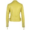 Geaca de Piele Naturala Dama Gipsy Galbena GGPasja LNV Geaca de Piele Naturala Dama Gipsy Galbena GGPasja LNV - readytowear.ro