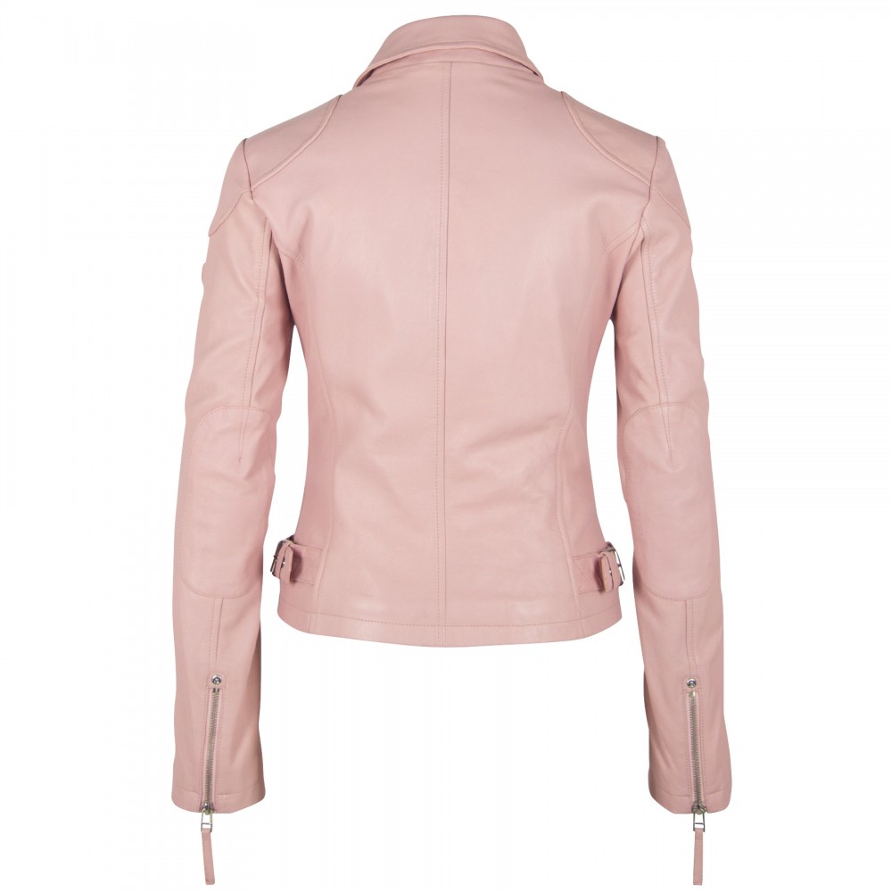 Geaca de Piele Naturala Dama Gipsy Roz GGPasja LNV Geaca de Piele Naturala Dama Gipsy Roz GGPasja LNV - readytowear.ro