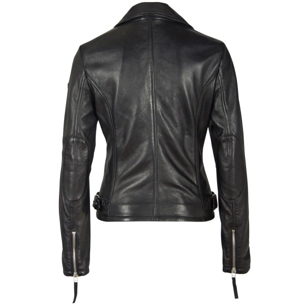 Geaca de Piele Naturala Dama Gipsy Neagra GGPasja W20 LNV – IMBRACAMINTE — fotografia 2