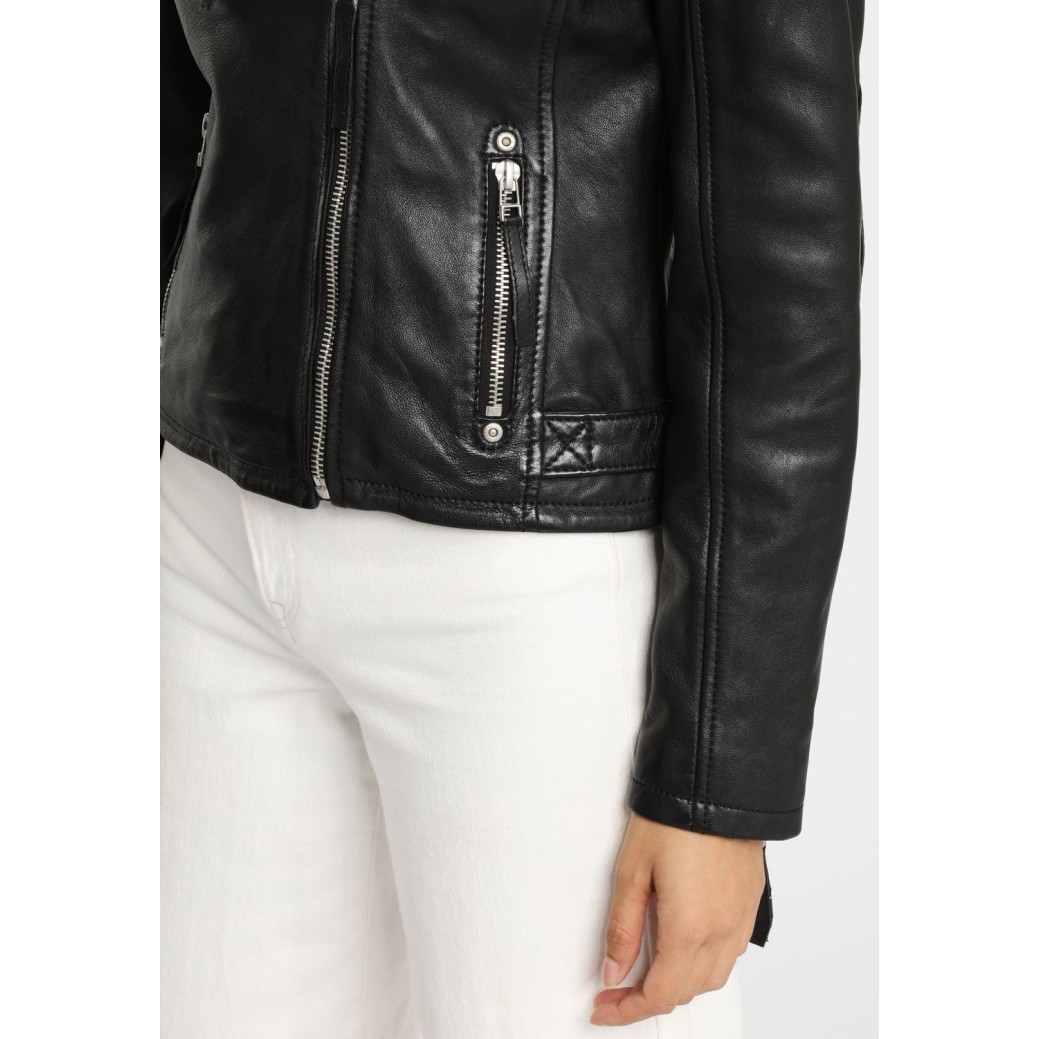 Geaca de Piele Naturala Dama Gipsy Neagra GGPasja W20 LNV – IMBRACAMINTE