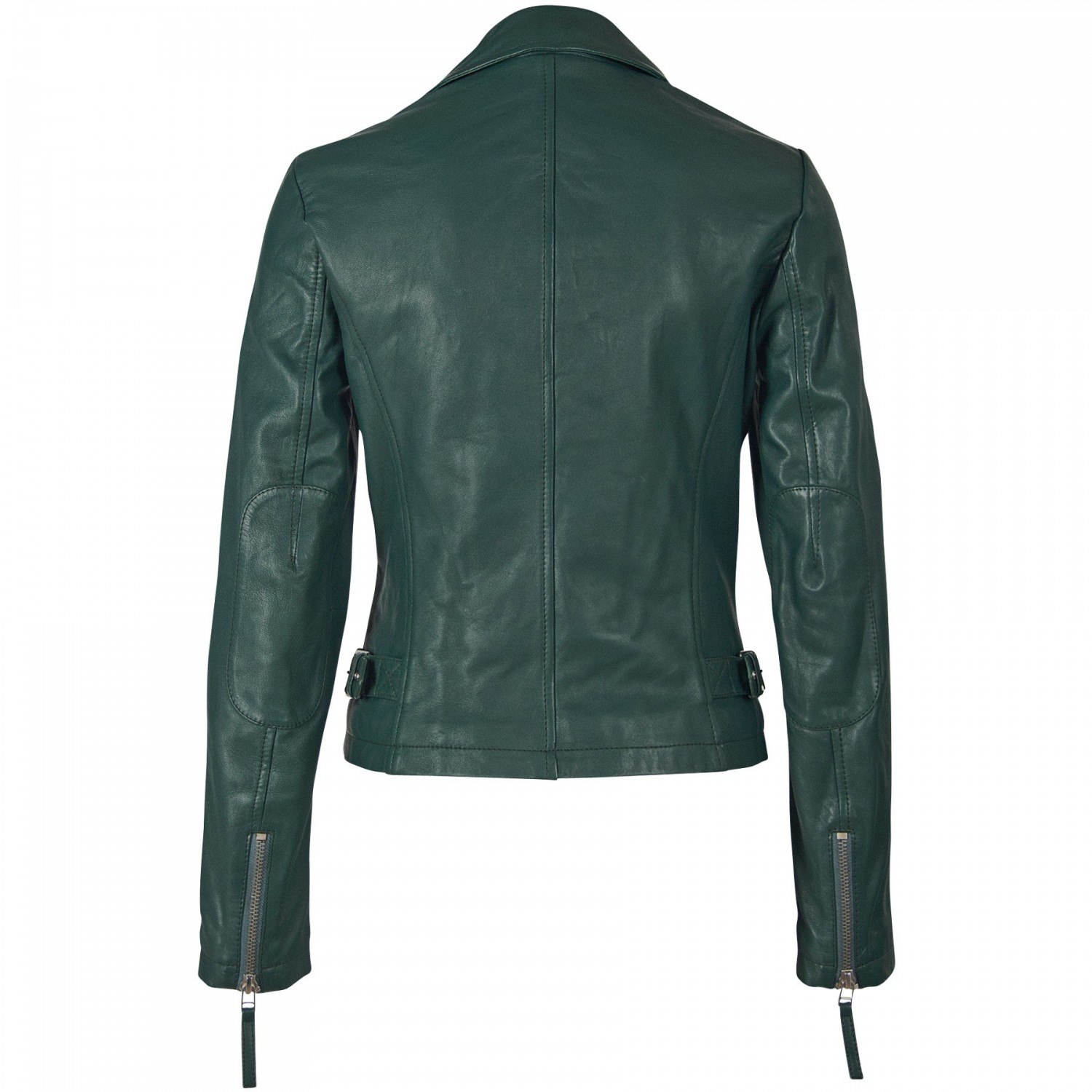 Geaca de Piele Naturala Dama Gipsy Verde Inchis GGPasja W20 LNV – IMBRACAMINTE