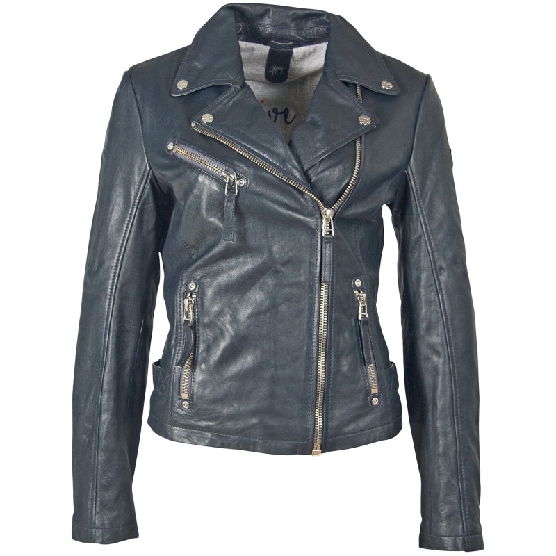 Geaca de Piele Naturala Dama Gipsy Bleumarin GGPasja W20 LNV – IMBRACAMINTE Geaca de Piele Naturala Dama Gipsy Bleumarin GGPasja W20 LNV – IMBRACAMINTE