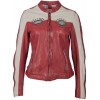 Geaca de Piele Naturala Dama Gipsy Rosu/Alb Murdar GGPattie LACAV Geaca de Piele Naturala Dama Gipsy Rosu/Alb Murdar GGPattie LACAV - readytowear.ro