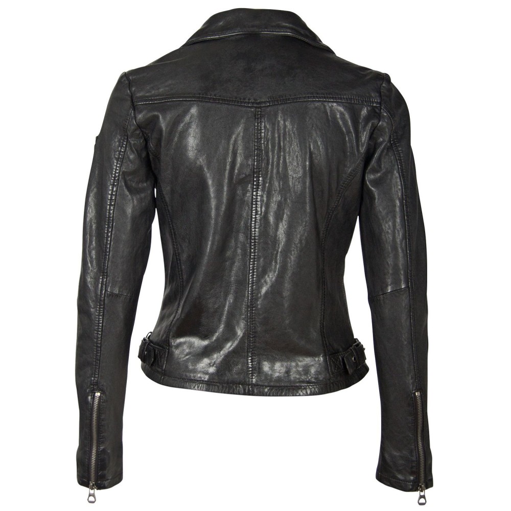 Geaca de Piele Naturala Dama Gipsy Neagra GGPromise LACAV Geaca de Piele Naturala Dama Gipsy Neagra GGPromise LACAV - readytowear.ro