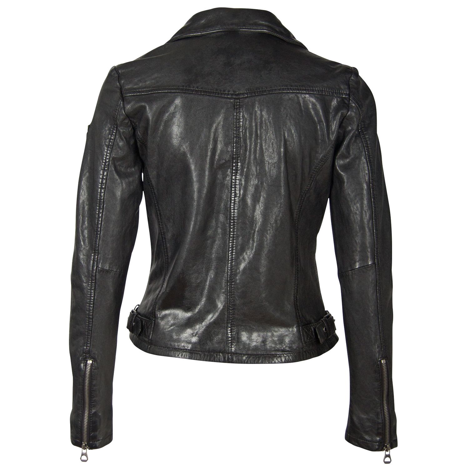 Geaca de Piele Naturala Dama Gipsy Neagra GGPromise LACAV – IMBRACAMINTE