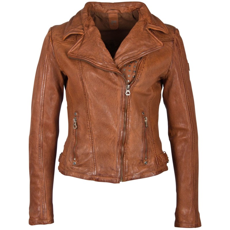 Geaca de Piele Naturala Dama Gipsy Coniac GGPromise LACAV – IMBRACAMINTE Geaca de Piele Naturala Dama Gipsy Coniac GGPromise LACAV – IMBRACAMINTE