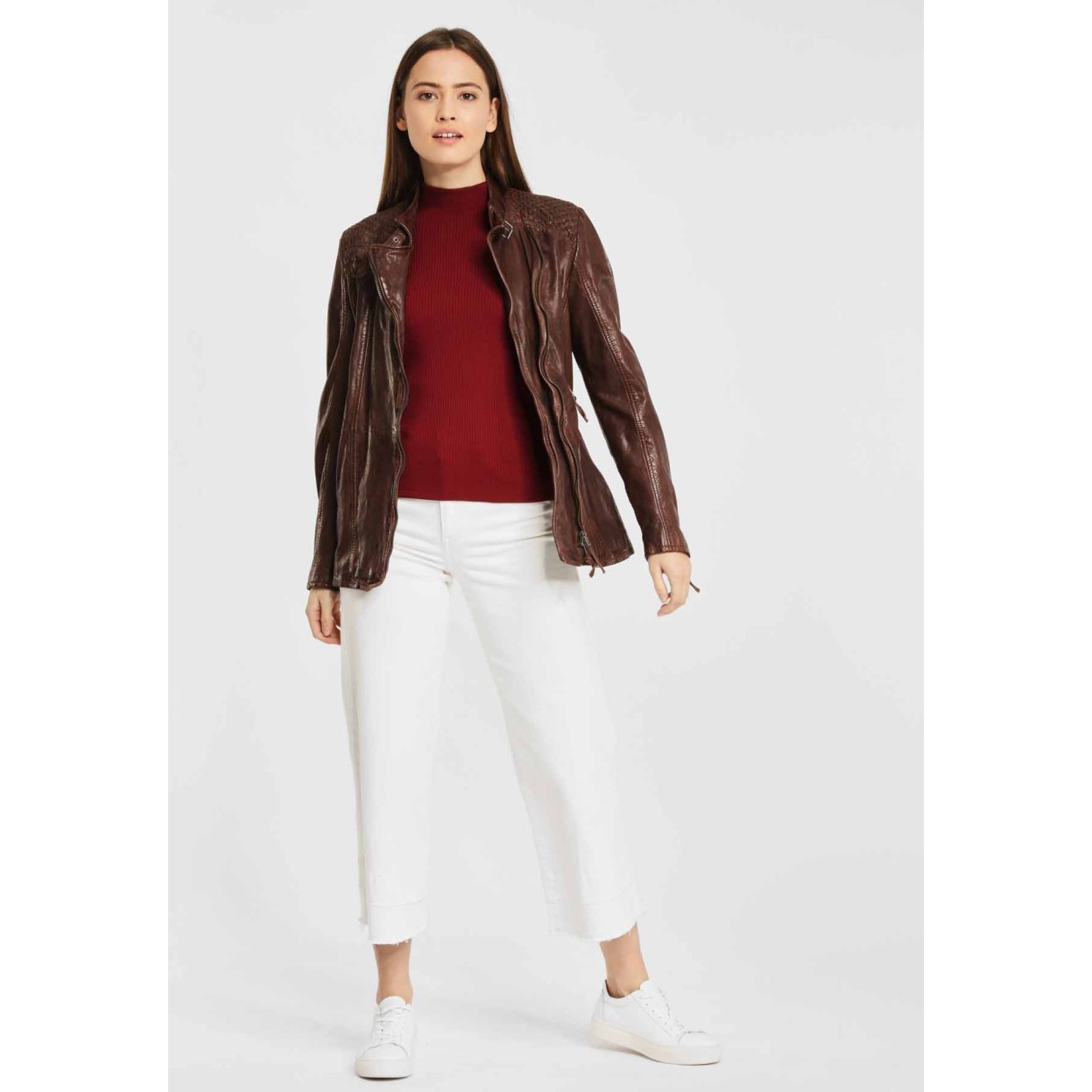 Geaca de Piele Naturala Dama Gipsy Maro GGSaija LLAV – IMBRACAMINTE Geaca de Piele Naturala Dama Gipsy Maro GGSaija LLAV – IMBRACAMINTE