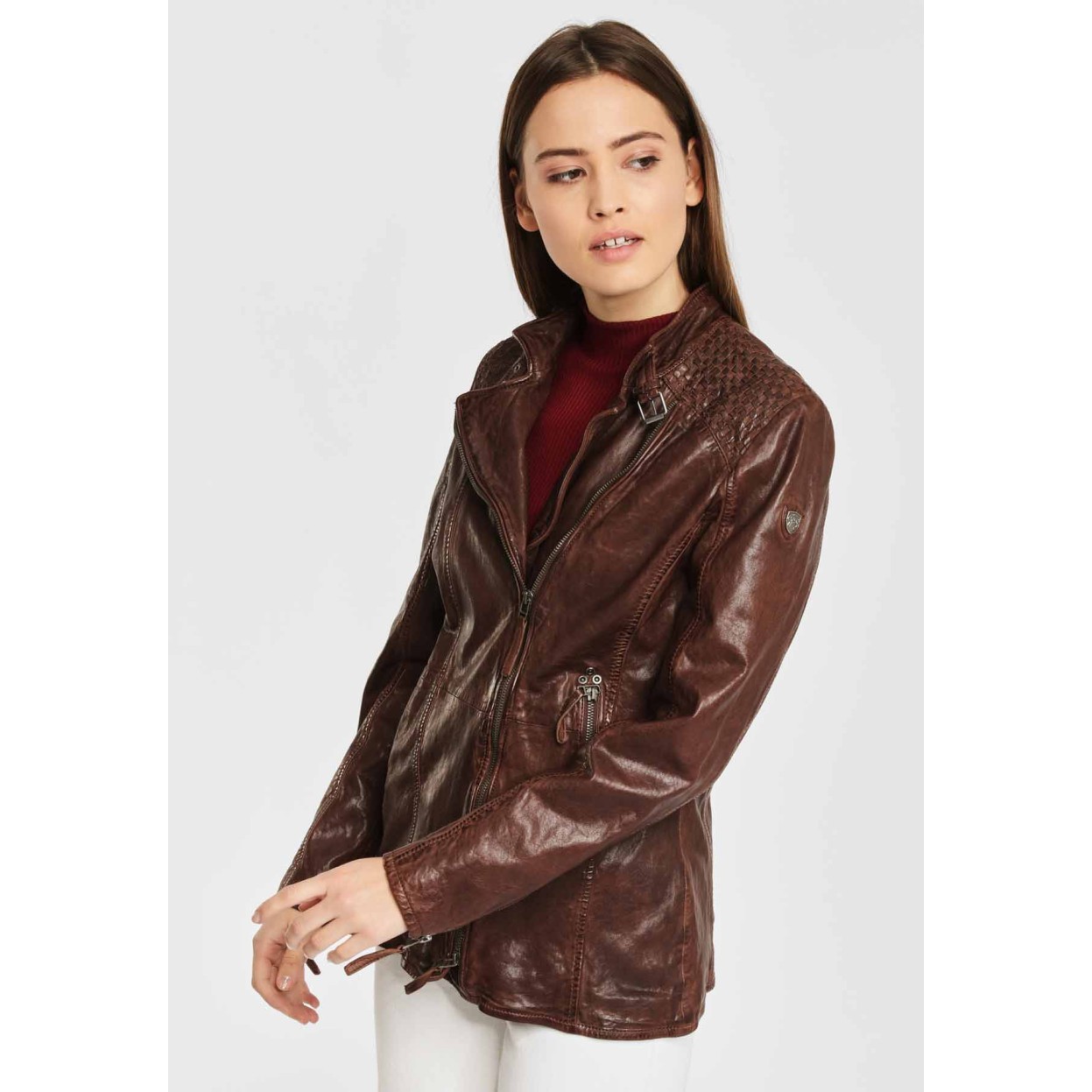 Geaca de Piele Naturala Dama Gipsy Maro GGSaija LLAV – IMBRACAMINTE Geaca de Piele Naturala Dama Gipsy Maro GGSaija LLAV – IMBRACAMINTE