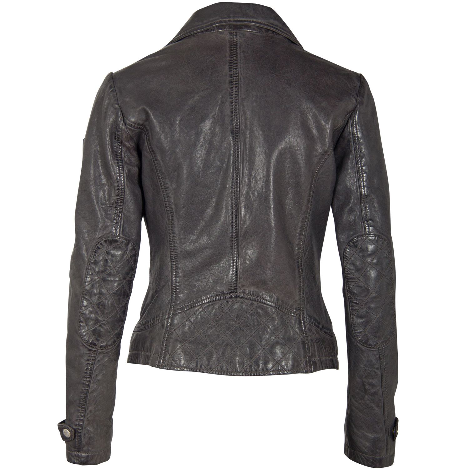 Geaca de Piele Naturala Dama Gipsy Antracit GGSami LACAV – IMBRACAMINTE