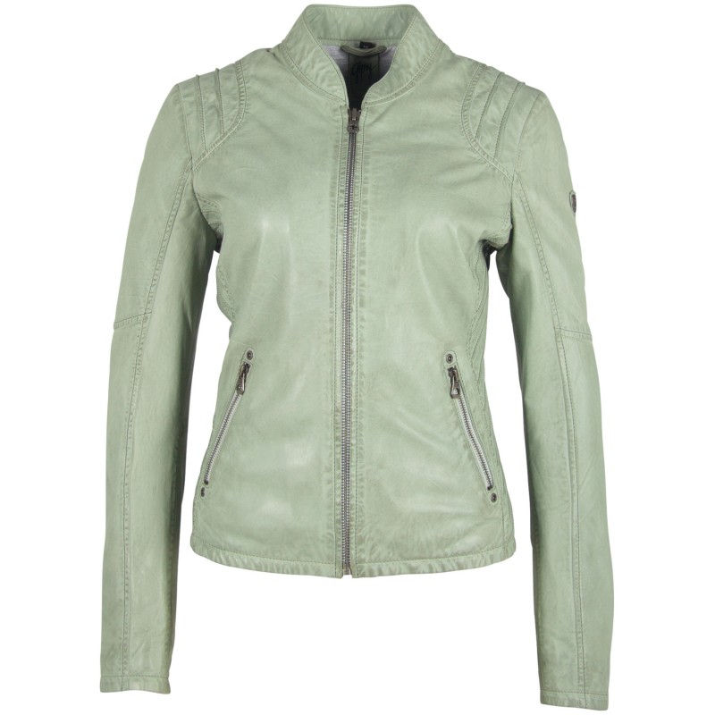 Geaca de Piele Naturala Dama Gipsy Verde Menta GGSashi NSLV – IMBRACAMINTE Geaca de Piele Naturala Dama Gipsy Verde Menta GGSashi NSLV – IMBRACAMINTE