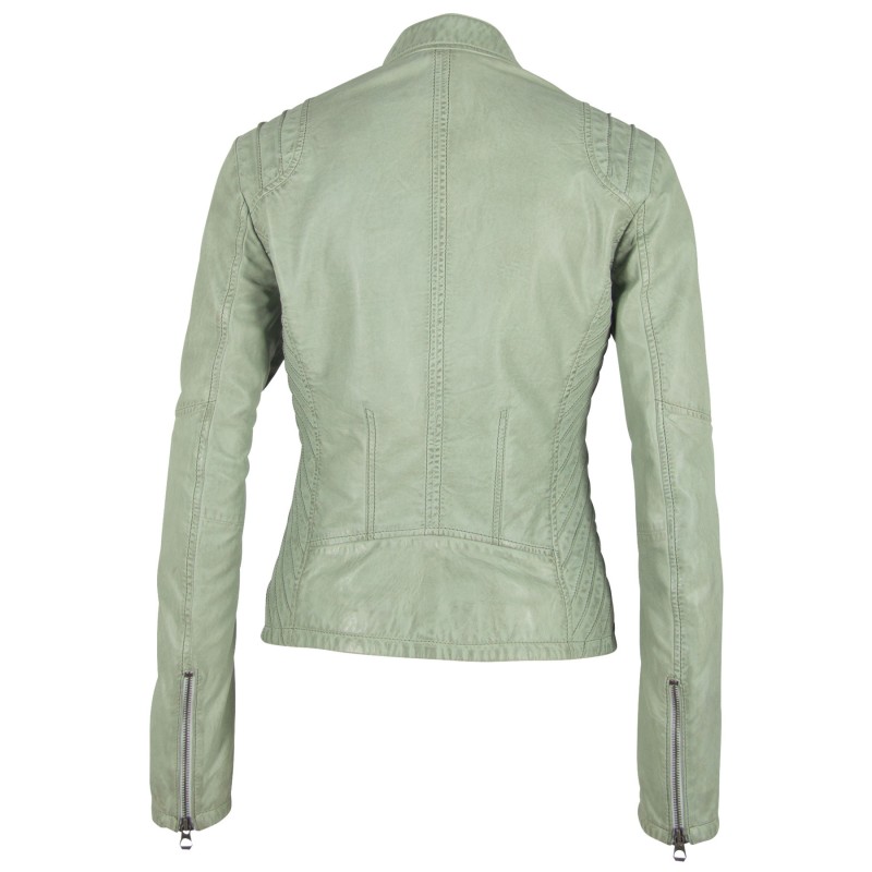 Geaca de Piele Naturala Dama Gipsy Verde Menta GGSashi NSLV – IMBRACAMINTE Geaca de Piele Naturala Dama Gipsy Verde Menta GGSashi NSLV – IMBRACAMINTE