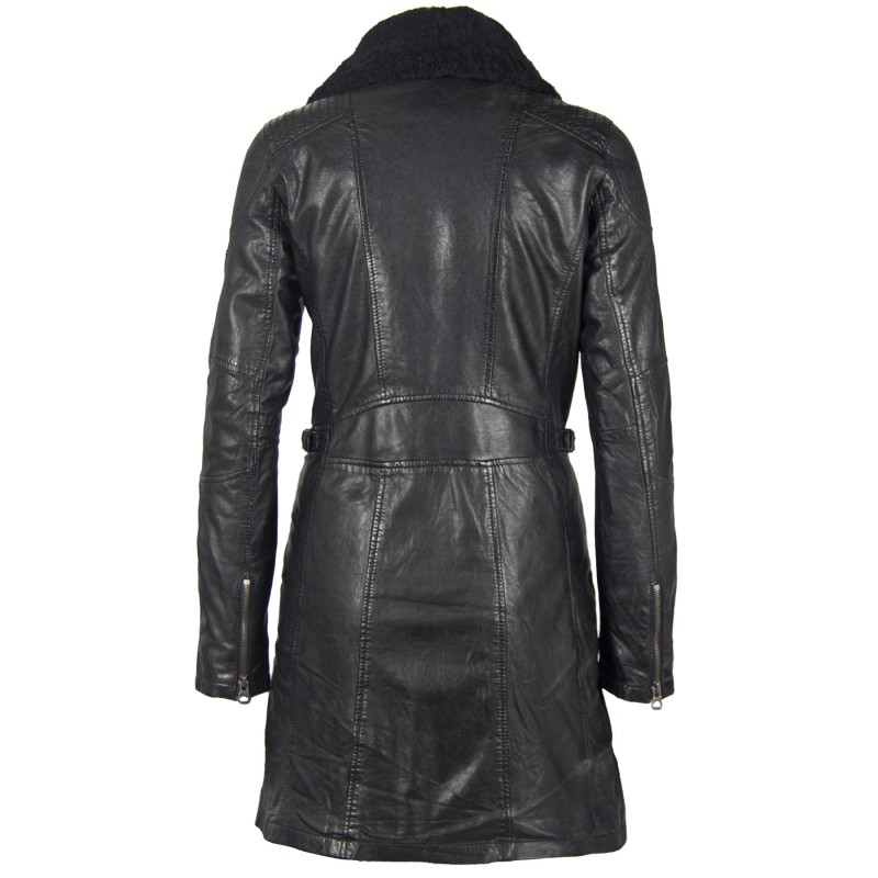 Geaca Lunga de Piele Naturala Dama Gipsy Neagra GGScylla LATEV – IMBRACAMINTE Geaca Lunga de Piele Naturala Dama Gipsy Neagra GGScylla LATEV – IMBRACAMINTE