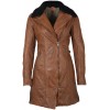 Geaca Lunga de Piele Naturala Dama Gipsy Coniac GGScylla LATEV Geaca Lunga de Piele Naturala Dama Gipsy Coniac GGScylla LATEV - readytowear