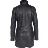 Geaca Lunga de Piele Naturala Dama Gipsy Neagra GGSilah LEGV - readytowear.ro