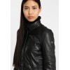 Geaca Lunga de Piele Naturala Dama Gipsy Neagra GGSilah LEGV Geaca Lunga de Piele Naturala Dama Gipsy Neagra GGSilah LEGV - readytowear.ro