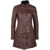 Geaca Lunga de Piele Naturala Dama Gipsy Maro Inchis GGSilah LEGV Geaca Lunga de Piele Naturala Dama Gipsy Maro Inchis GGSilah LEGV - readytowear.ro