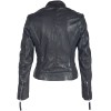 Geaca de Piele Dama Gipsy Negru/Bleumarin GGStacy LAMAS geci de piele - readytowear.ro