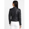 Geaca de Piele Dama Gipsy Negru/Bleumarin GGStacy LAMAS geci de piele - readytowear.ro
