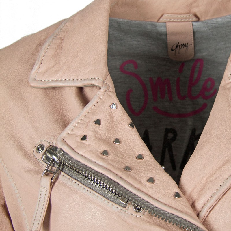 Geaca de Piele Naturala Dama Gipsy Roz Pal GGSummer LABAGV – IMBRACAMINTE Geaca de Piele Naturala Dama Gipsy Roz Pal GGSummer LABAGV – IMBRACAMINTE