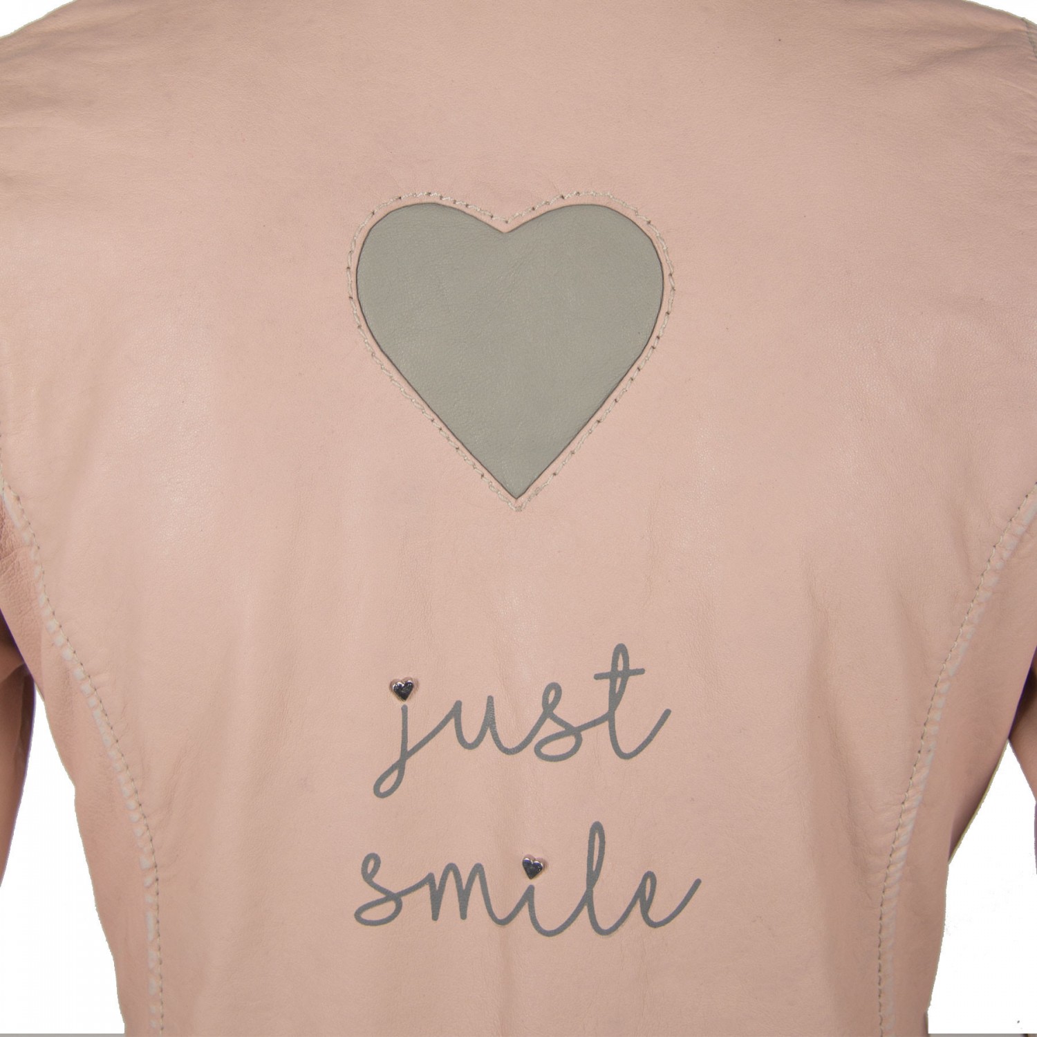 Geaca de Piele Naturala Dama Gipsy Roz Pal GGSummer LABAGV – IMBRACAMINTE