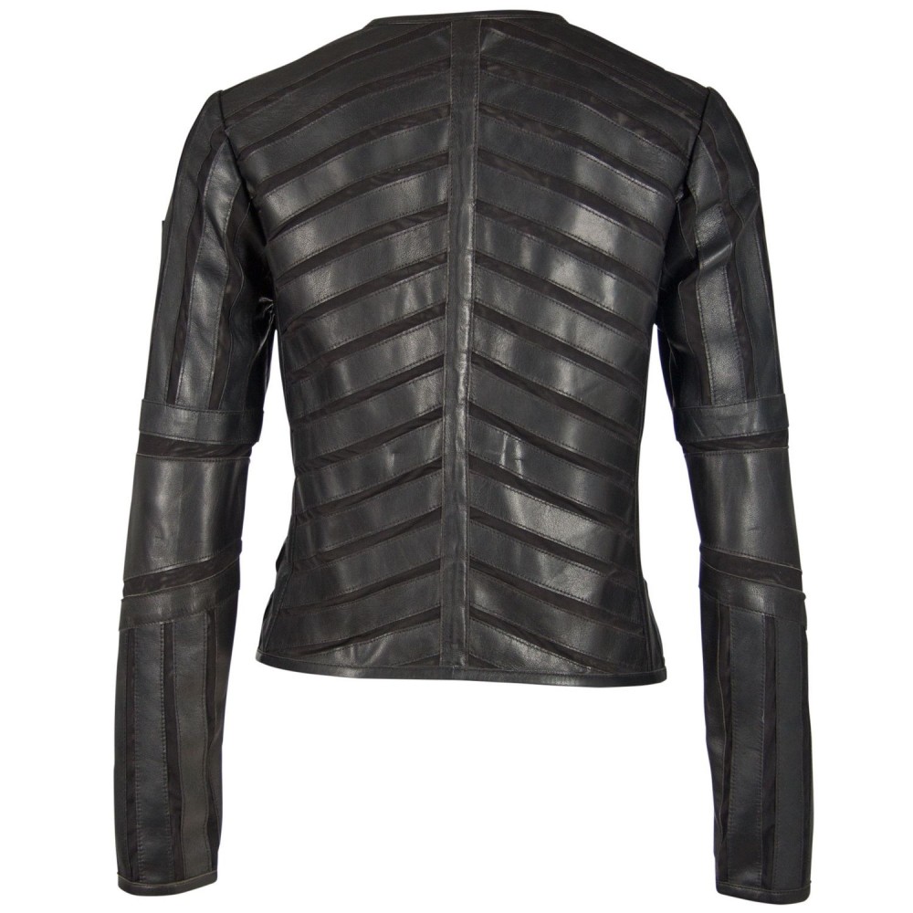 Geaca de Piele Dama Gipsy Neagra GGSuri Geaca de Piele Dama Gipsy Neagra GGSuri - readytowear.ro