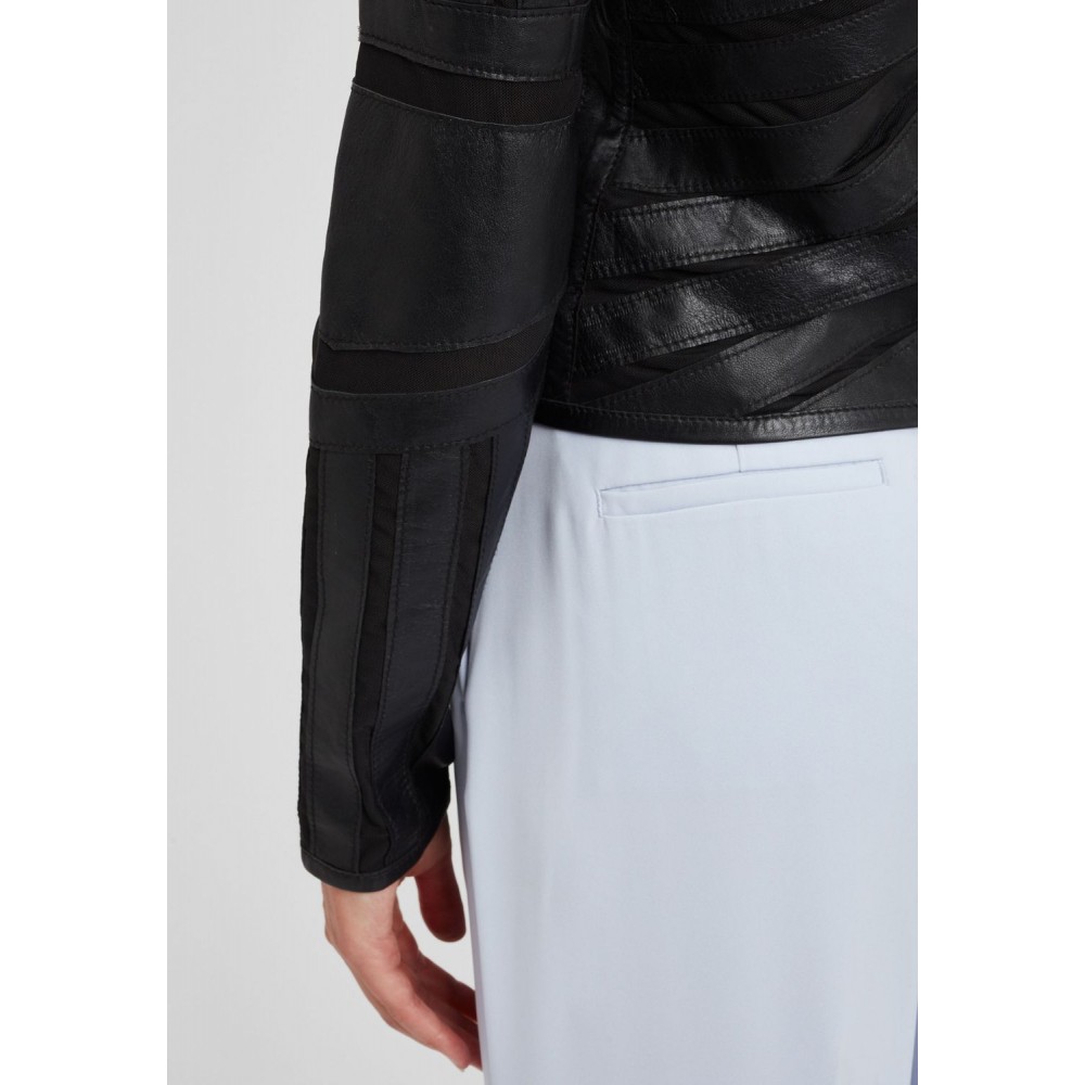 Geaca de Piele Dama Gipsy Neagra GGSuri Geaca de Piele Dama Gipsy Neagra GGSuri - readytowear.ro