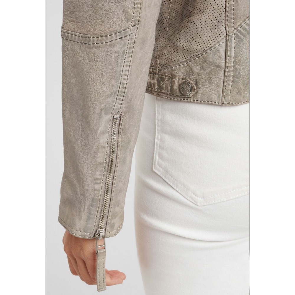 Geaca de Piele Dama Gipsy Gri GGSvantje LAMAXV Geaca de Piele Dama Gipsy Gri GGSvantje LAMAXV - readytowear.ro