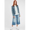 Geaca de Piele Dama Gipsy Albastru Deschis GGSvantje LAMAXV geci de piele - readytowear.ro
