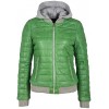 Geaca de Piele Naturala Dama Gipsy Verde GGSveja LAMAS W - readytowear