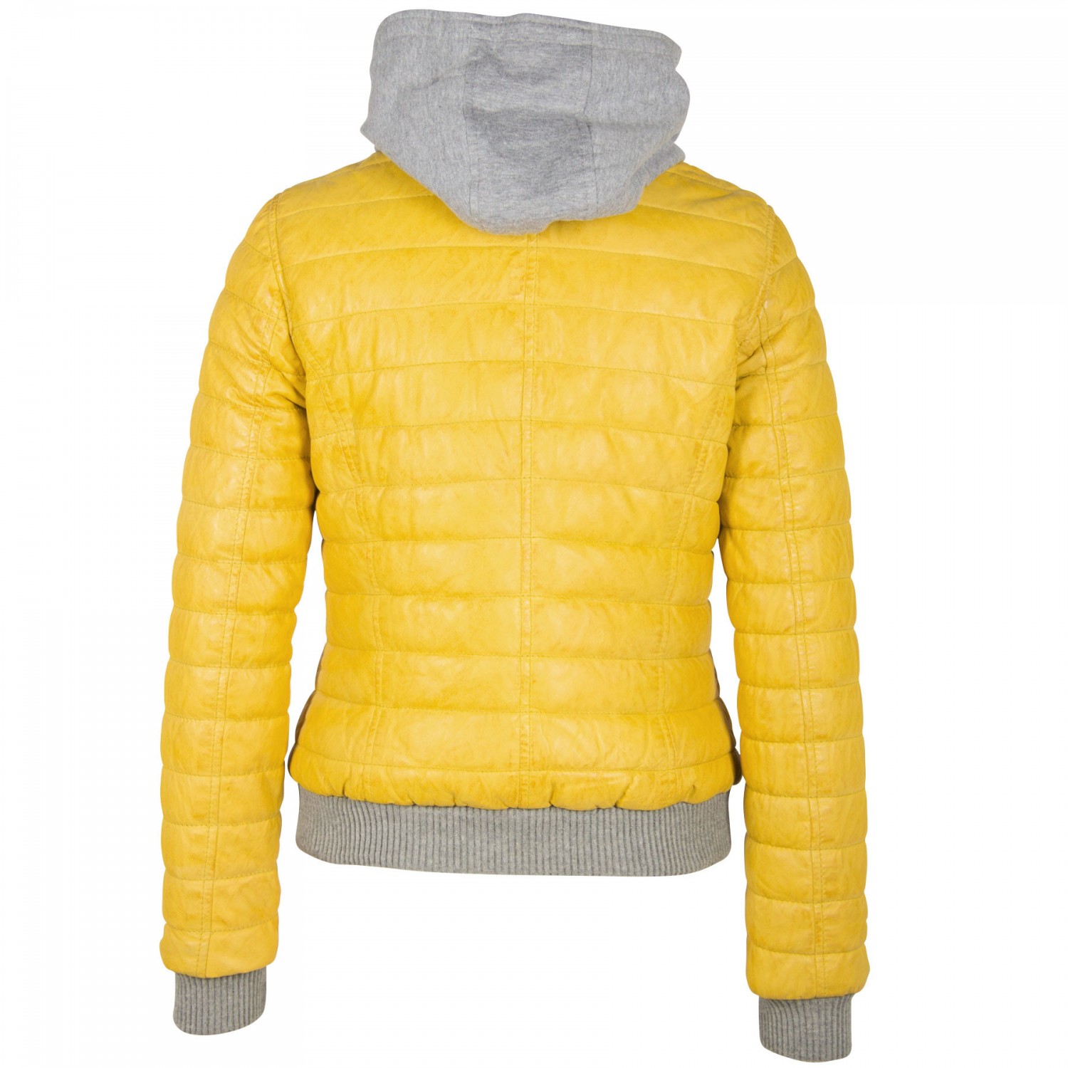 Geaca de Piele Dama Gipsy Galbena GGSveja LAMAS W – IMBRACAMINTE