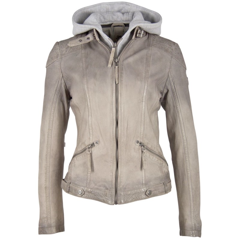 Geaca de Piele Dama Gipsy Maro Deschis GGTiffy LAMOV – Black Friday