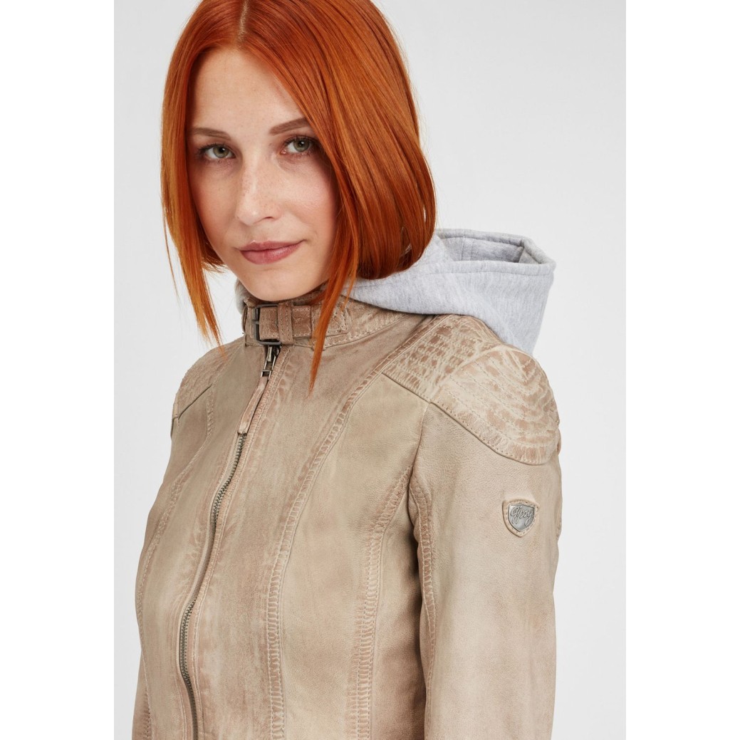 Geaca de Piele Dama Gipsy Maro Deschis GGTiffy LAMOV – Black Friday Geaca de Piele Dama Gipsy Maro Deschis GGTiffy LAMOV – Black Friday