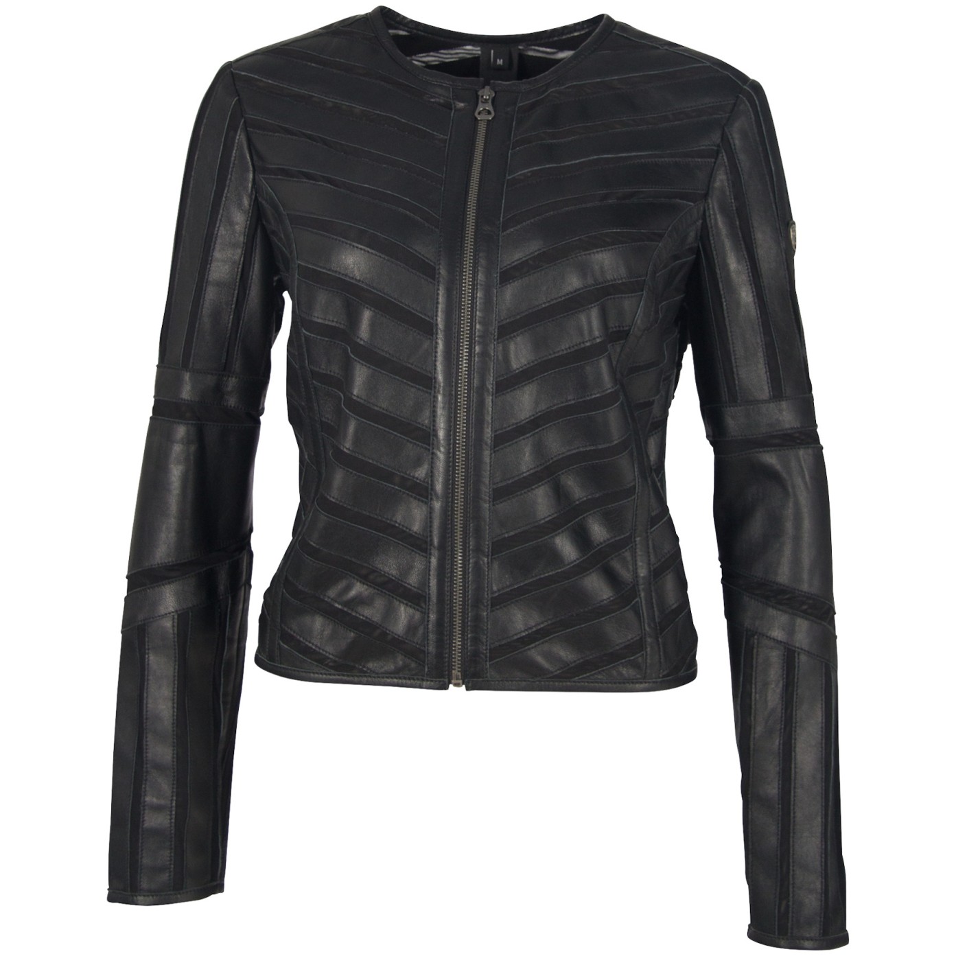 Geaca de Piele Naturala Dama Gipsy Neagra GGTiya LELEV – IMBRACAMINTE