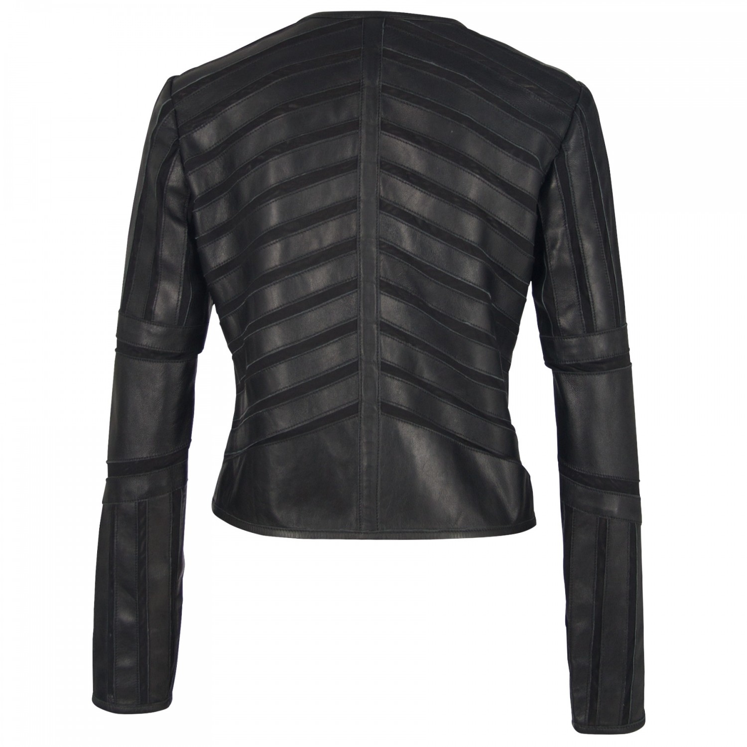 Geaca de Piele Naturala Dama Gipsy Neagra GGTiya LELEV – IMBRACAMINTE