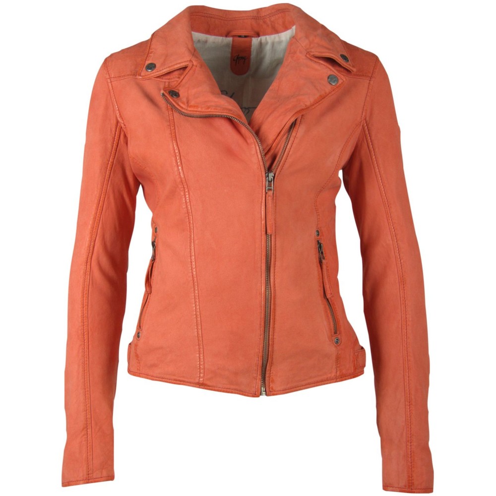 Geaca de Piele Dama Gipsy Corai GGVilja LACOSV Geaca de Piele Dama Gipsy Corai GGVilja LACOSV - readytowear.ro