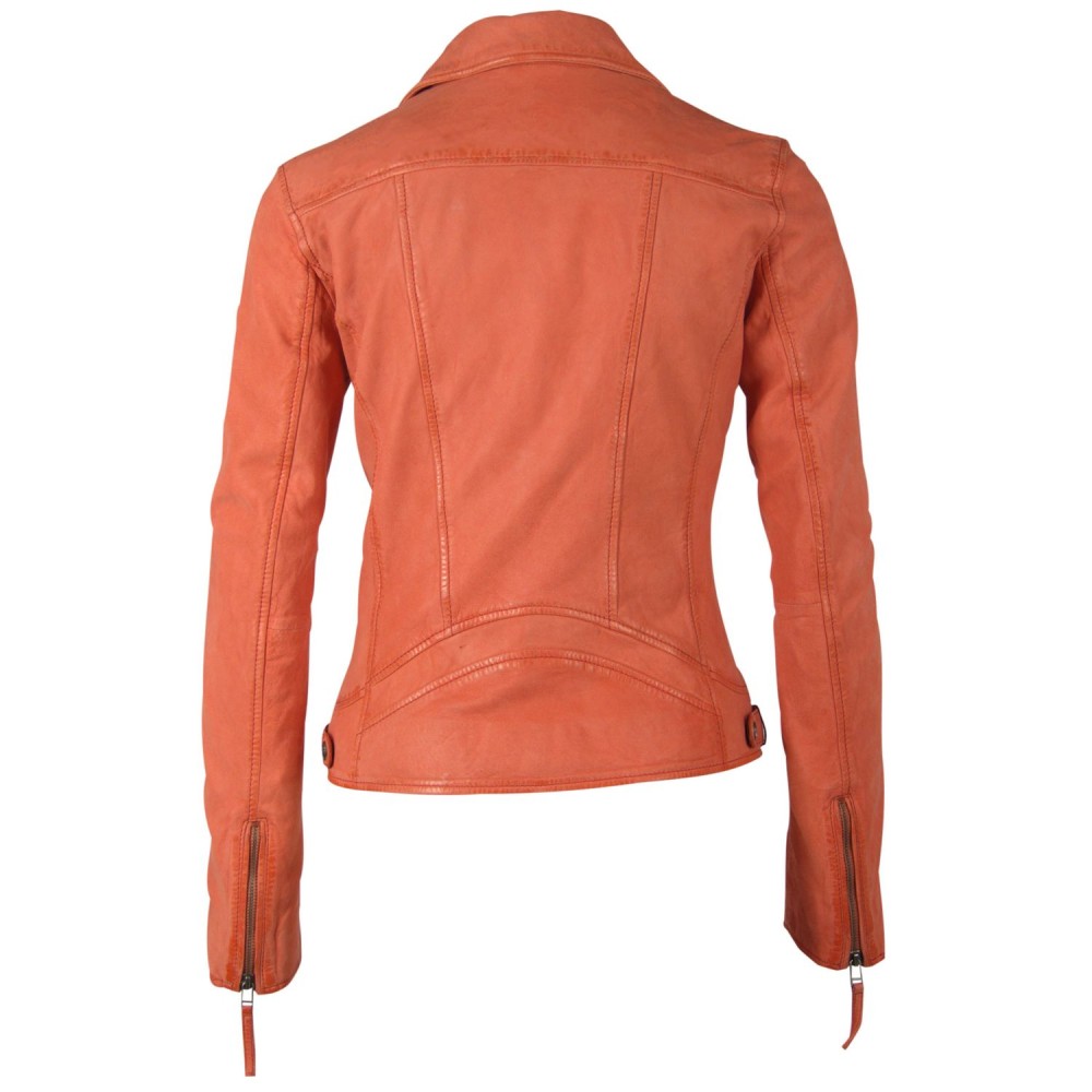 Geaca de Piele Dama Gipsy Corai GGVilja LACOSV geci de piele - readytowear.ro
