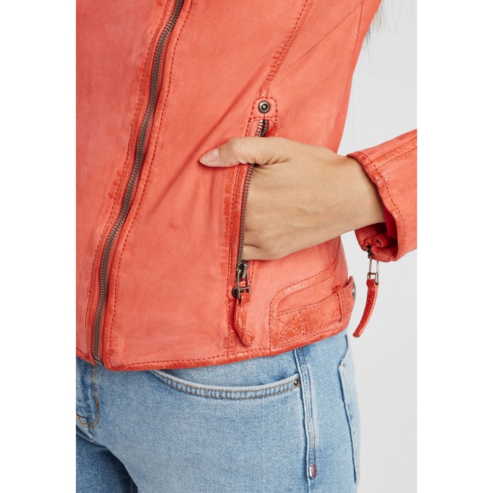 Geaca de Piele Dama Gipsy Corai GGVilja LACOSV Geaca de Piele Dama Gipsy Corai GGVilja LACOSV - readytowear.ro