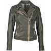 Geaca de Piele Naturala Dama Gipsy Olive GGWildheart LABAGV Geaca de Piele Naturala Dama Gipsy Olive GGWildheart LABAGV - readytowear