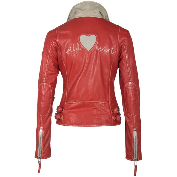Geaca de Piele Naturala Dama Gipsy Rosie GGWildheart LABAGV – IMBRACAMINTE — fotografia 3
