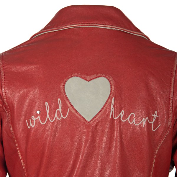 Geaca de Piele Naturala Dama Gipsy Rosie GGWildheart LABAGV – IMBRACAMINTE — fotografia 5