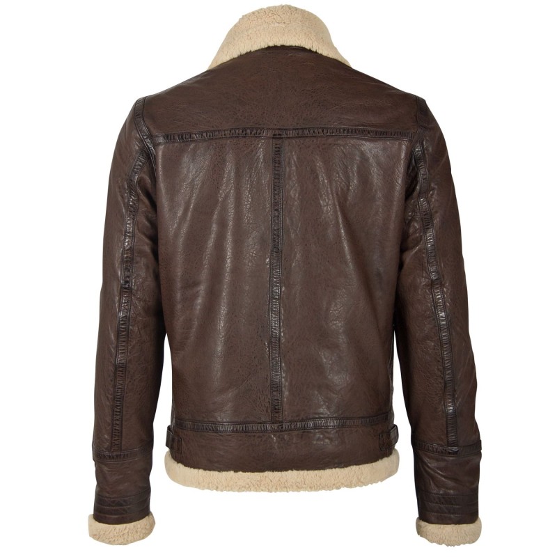 Cojoc de Piele Imblanit Barbati Gipsy Maro Inchis GMAirforce – IMBRACAMINTE Cojoc de Piele Imblanit Barbati Gipsy Maro Inchis GMAirforce – IMBRACAMINTE