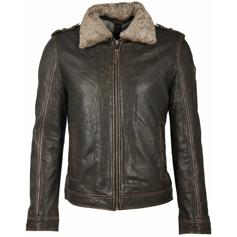 Geaca de Piele Barbati Gipsy Neagra GMAverest – Black Friday Geaca de Piele Barbati Gipsy Neagra GMAverest – Black Friday