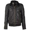 Geaca de Piele Barbati Gipsy Negru Antic GMCanjon LAMAV W geci de piele - readytowear.ro