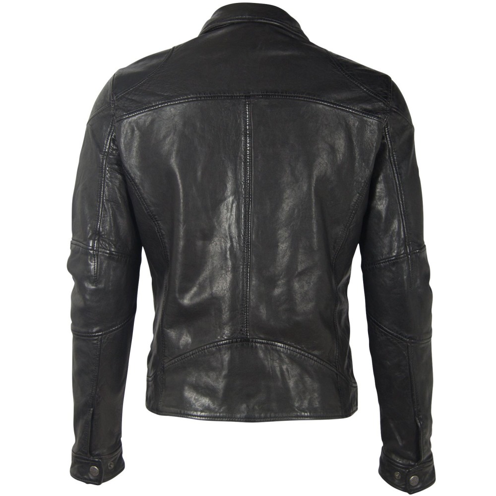 Geaca de Piele Barbati Gipsy Neagra GMChasto Geaca de Piele Barbati Gipsy Neagra GMChasto - readytowear.ro