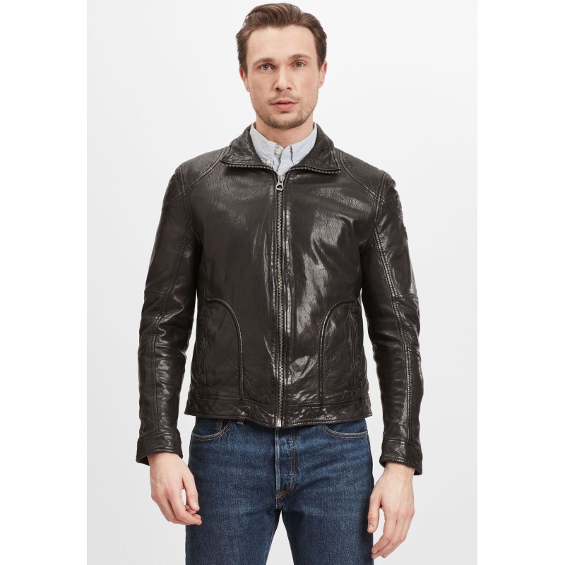 Geaca de Piele Barbati Gipsy Neagra GMChasto – IMBRACAMINTE Geaca de Piele Barbati Gipsy Neagra GMChasto – IMBRACAMINTE