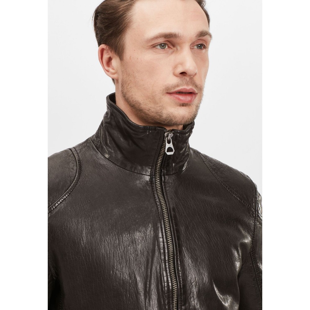 Geaca de Piele Barbati Gipsy Neagra GMChasto Geaca de Piele Barbati Gipsy Neagra GMChasto - readytowear.ro
