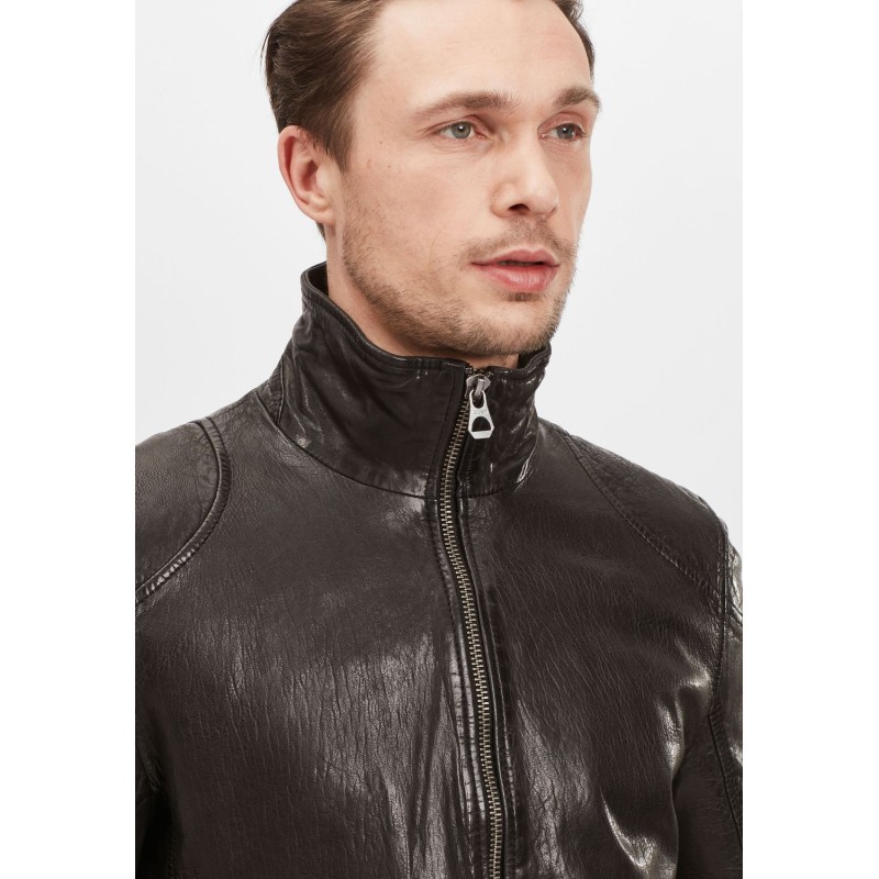 Geaca de Piele Barbati Gipsy Neagra GMChasto – IMBRACAMINTE Geaca de Piele Barbati Gipsy Neagra GMChasto – IMBRACAMINTE