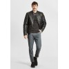 Geaca de Iarna din Piele Barbati Gipsy Neagra GMComrie Geaca de Iarna din Piele Barbati Gipsy Neagra GMComrie - readytowear.ro